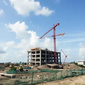 obras da terceira loja do Grupo Bahamas em São João Del Rei