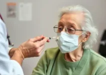 idosos vacinam-se contra a gripe