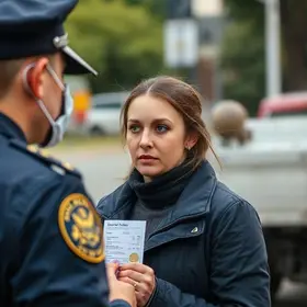 mulher sem habilitação com ouro