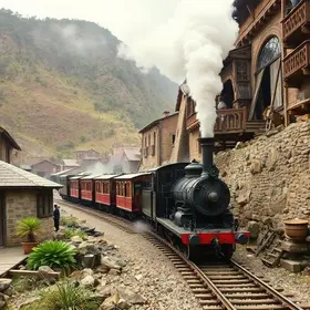 trem a vapor mais antigo do mundo