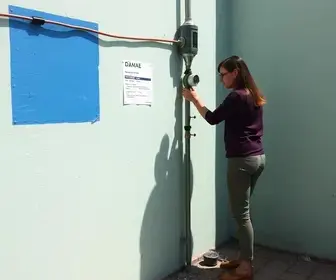 instalação de hidrômetros