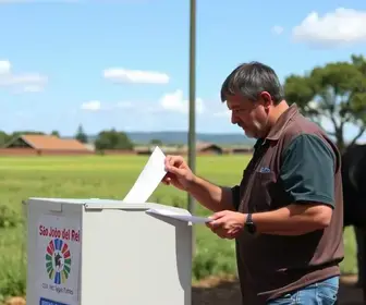 votação em São João Del Rei