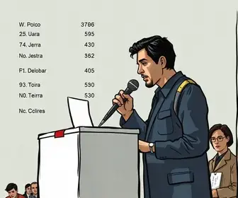 votação em São João Del Rei
