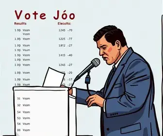 votação em São João Del Rei