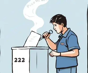 votação em São João Del Rei