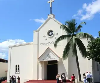 votação no Salão da Comunidade de Cananeia
