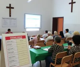 votação em São João del-Rei